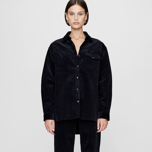 Anine Bing Simon Corduroy Shirt - Picture 2 of 4
